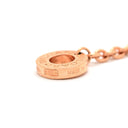 ブルガリ BVLGARI ブルガリブルガリ 340017 CL853337 ピンクゴールド K18PG ダイヤモンド ネックレス Au750 18K 18金 ペンダント 1P 一粒 1石 ダイヤ チェーン