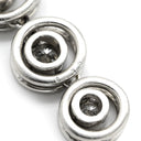 ノンブランド NON BRAND ダイヤ プラチナシルバー Pt900 ダイヤモンド ペンダントトップ 3石 3連 ドロップ