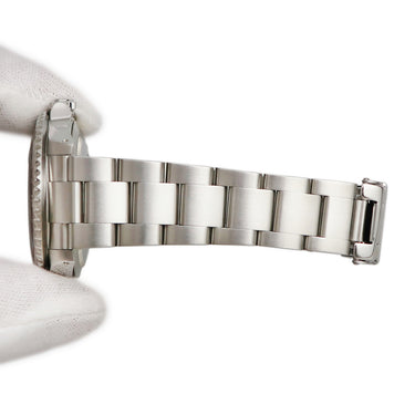 腕時計 ロレックス ROLEX GMTマスター2 16710 P番 自動巻き メンズ P番 コーク ベンツ針 ブラック デイト オイスターブレス