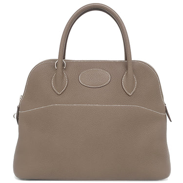 エルメス HERMES ボリード31 エトゥープ トリヨンクレマンス 2WAYバッグ シルバー金具 グレージュ ショルダー