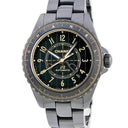腕時計 シャネル CHANEL J12 クチュール 38ｍｍ H9762 自動巻き メンズ 新品同様 ブラック 黒 逆回転防止ベゼル 数量限定モデル