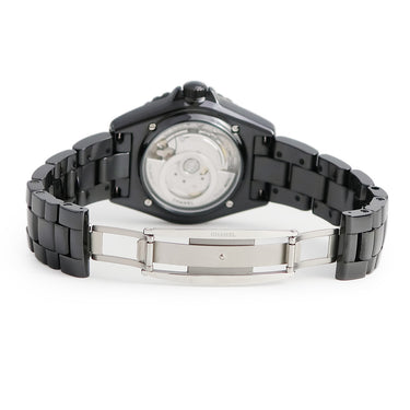 腕時計 シャネル CHANEL J12 クチュール 38ｍｍ H9762 自動巻き メンズ 新品同様 ブラック 黒 逆回転防止ベゼル 数量限定モデル