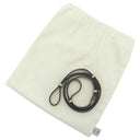 ロエベ LOEWE ハンモック ミニ ベージュ キャンバス レザー 2WAYバッグ シルバー金具 ハンドバッグ ショルダー