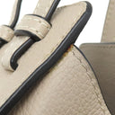 ロエベ LOEWE ハンモック ミニ ベージュ キャンバス レザー 2WAYバッグ シルバー金具 ハンドバッグ ショルダー