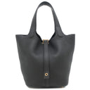 エルメス HERMES ピコタンロックPM ブラック トリヨンクレマンス ハンドバッグ ゴールド金具 黒