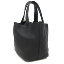 エルメス HERMES ピコタンロックPM ブラック トリヨンクレマンス ハンドバッグ ゴールド金具 黒