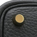 エルメス HERMES ピコタンロックPM ブラック トリヨンクレマンス ハンドバッグ ゴールド金具 黒