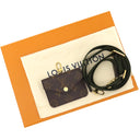 ルイヴィトン LOUIS VUITTON ミルティ ポシェット フェリシー M80091 モノグラム モノグラムキャンバス ショルダーバッグ ゴールド金具 茶 緑 カーキ