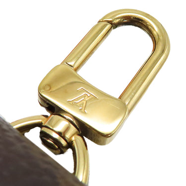 ルイヴィトン LOUIS VUITTON ミルティ ポシェット フェリシー M80091 モノグラム モノグラムキャンバス ショルダーバッグ ゴールド金具 茶 緑 カーキ