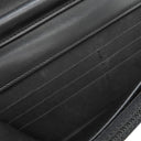 シャネル CHANEL ボーイシャネル ブラック キャビアスキン チェーンウォレット シャンパンゴールド金具 黒 チェーンショルダー