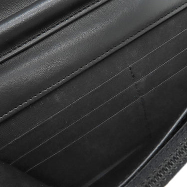 シャネル CHANEL ボーイシャネル ブラック キャビアスキン チェーンウォレット シャンパンゴールド金具 黒 チェーンショルダー