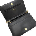 シャネル CHANEL ボーイシャネル ブラック キャビアスキン チェーンウォレット シャンパンゴールド金具 黒 チェーンショルダー