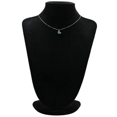 ヴァンクリーフアーペル Van Cleef & Arpels スウィート パピヨン VCARF80500 ホワイトゴールド×ターコイズブルー K18WG ターコイズ ネックレス バタフライ 蝶