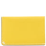 エルメス HERMES Hセリエ ジョーヌナプル エバーカラー カードケース 黄色