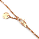 エルメス HERMES エルメス クルー ドゥ H PM ピンクゴールド K18PG ダイヤモンド ネックレス ダイヤモンド スタッド