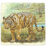 エルメス HERMES カレ90 CARRE ゴールド系 シルク スカーフ 【TIGRE DU BENGALE/ベンガルの虎】