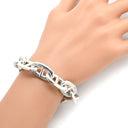 エルメス HERMES シェーヌダンクル TGM シルバー シルバー925 ブレスレット 11コマ スターリングシルバー SV925