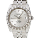 腕時計 チュードル TUDOR クラシック デイト 21010-62580 I番 自動巻き メンズ I番 純正10Pダイヤ シルバー チューダー