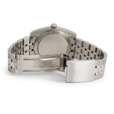 腕時計 チュードル TUDOR クラシック デイト 21010-62580 I番 自動巻き メンズ I番 純正10Pダイヤ シルバー チューダー