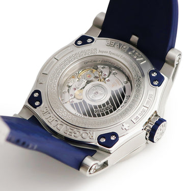 腕時計 ロジェデュブイ ROGER DUBUIS ニューイージーダイバー DBSE0266 自動巻き メンズ スモールセコンド 逆回転防止ベゼル 日本限定