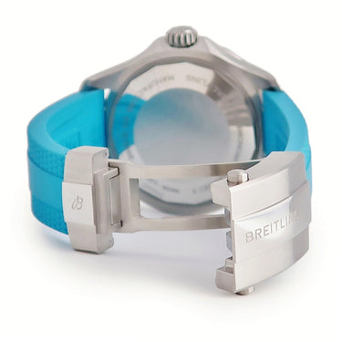 腕時計 ブライトリング BREITLING スーパーオーシャン オートマチック 36 A17377211C1S1 自動巻き メンズ レディース ターコイズブルー