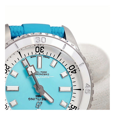 腕時計 ブライトリング BREITLING スーパーオーシャン オートマチック 36 A17377211C1S1 自動巻き メンズ レディース ターコイズブルー