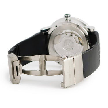 腕時計 ユリスナルダン ULYSSE NARDIN マリーン レディー ダイバー 8103-101 自動巻き メンズ レディース 純正ダイヤ ブラック 黒 デイト