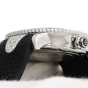 腕時計 ユリスナルダン ULYSSE NARDIN マリーン レディー ダイバー 8103-101 自動巻き メンズ レディース 純正ダイヤ ブラック 黒 デイト