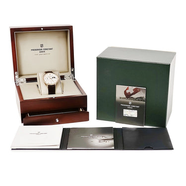 腕時計 フレデリック・コンスタント FREDERIQUE CONSTANT スリムライン ムーンフェイズ マニュファクチュール FC-702V3S4 自動巻き メンズ デイト