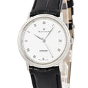 腕時計 ブランパン BLANCPAIN ヴェルレ エキストラ スリム 1151-1127-55 自動巻き メンズ OH済 白 ローマン デイト