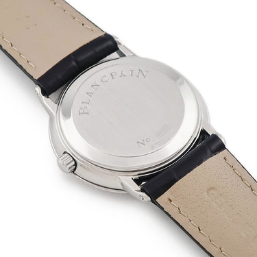 腕時計 ブランパン BLANCPAIN ヴェルレ エキストラ スリム 1151-1127-55 自動巻き メンズ OH済 白 ローマン デイト