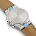 腕時計 ブルガリ BVLGARI ディアゴノ スポーツ CH35S 自動巻き メンズ 純正ダイヤ ブルーシェル クロノグラフ デイト 水色