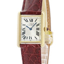 腕時計 カルティエ Cartier マストタンク ヴェルメイユ LM 150周年記念モデル W1010295 クオーツ レディース シルバー 925 限定