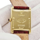 腕時計 カルティエ Cartier マストタンク ヴェルメイユ LM 150周年記念モデル W1010295 クオーツ レディース シルバー 925 限定