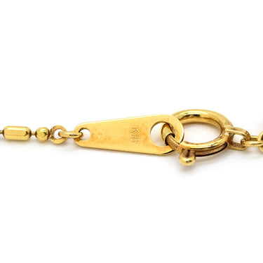 ルーブルーゼ LOUVROUSE ホース モチーフ ダイヤモンド イエローゴールド×プラチナシルバー K18YG Pt900 ダイヤモンド ネックレス 馬 YG Pt コンビ