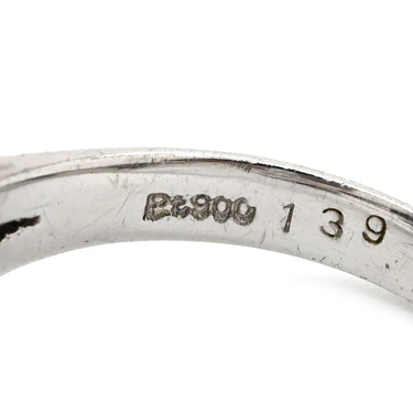 ノンブランド NON BRAND ルビー ダイヤリング プラチナシルバー Pt900 ルビー ダイヤモンド リング 指輪 レッド 赤 9.5号