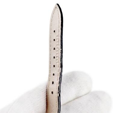 腕時計 カルティエ Cartier タンク フランセーズ SM W5001256 クオーツ レディース K18WG無垢 角型 アイボリー ローマン 青針