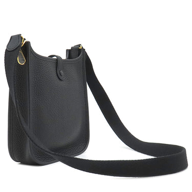 エルメス HERMES エヴリンTPM ブラック トリヨンクレマンス ショルダーバッグ ゴールド金具 新品 未使用 黒