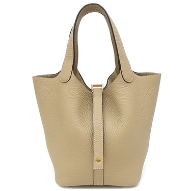 エルメス HERMES ピコタンロックPM トレンチ トリヨンクレマンス ハンドバッグ ゴールド金具 新品 未使用