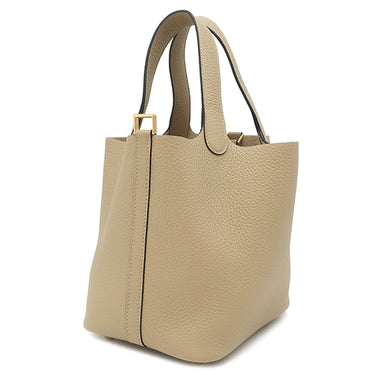 エルメス HERMES ピコタンロックPM トレンチ トリヨンクレマンス ハンドバッグ ゴールド金具 新品 未使用