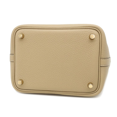エルメス HERMES ピコタンロックPM トレンチ トリヨンクレマンス ハンドバッグ ゴールド金具 新品 未使用