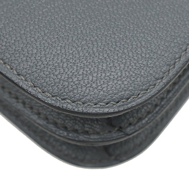 エルメス HERMES コンスタンス3 ミニ ミロワール グレー系 シェーブル ショルダーバッグ シルバー金具 新品 未使用