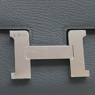 エルメス HERMES コンスタンス3 ミニ ミロワール グレー系 シェーブル ショルダーバッグ シルバー金具 新品 未使用