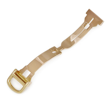 カルティエ Cartier 純正 イエローゴールド×ピンクゴールド K18YG K18PG 腕時計パーツ 12mm幅対応 フォールディング Dバックル パーツ 替え 交換 予備 ゴールド