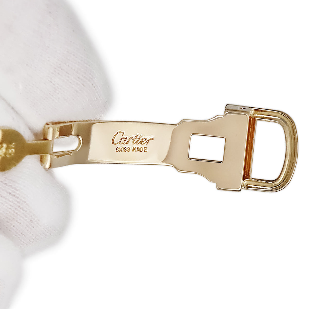 カルティエ Cartier 純正 イエローゴールド K18YG 腕時計パーツ 12mm幅