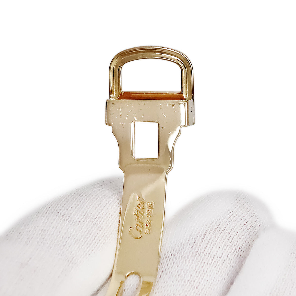 カルティエ Cartier 純正 イエローゴールド K18YG 腕時計パーツ 12mm幅