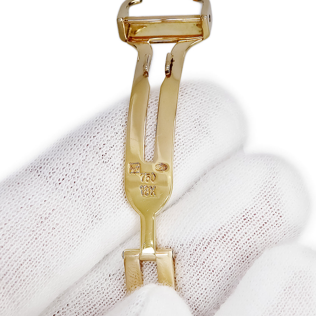 カルティエ Cartier 純正 イエローゴールド K18YG 腕時計パーツ 12mm幅