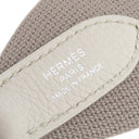 エルメス HERMES ベトン×トゥルティエールグレー キャンバス トリヨンクレマンス ショルダーストラップ シルバー金具 バイカラー