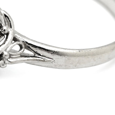 ノンブランド NON BRAND ブルーサファイア ダイヤ リング ブルー×プラチナシルバー Pt900 サファイア ダイヤモンド リング 指輪 青 プラチナム 13号