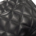 シャネル CHANEL マトラッセ ミニクラシック ブラック ラムスキン ショルダーバッグ ゴールド金具 黒 ココマーク チェーンショルダーバッグ